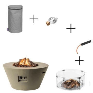 Happy Cocooning Paket Cocoon Tisch Kegel Taupe Combi Deal Happy Cocooning Paket Cocoon Tisch Kegel Taupe Combi Deal
