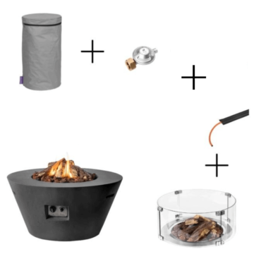 Happy Cocooning Pakket Cocoon Table Cone Zwart Combi Deal Happy Cocooning Pakket Cocoon Table Cone Zwart Combi Deal