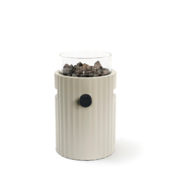 Happy Cocooning Tischfeuer Lumi Rib beige