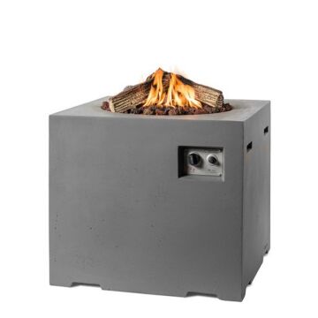 Happy Cocooning Feuertisch quadratisch Lounge & Dining anthrazit
