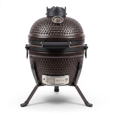 HEAT Premium Kamado Grill Fyregg 13 braun