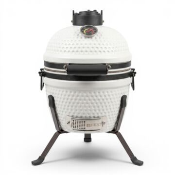 HEAT Premium Kamado Grill Fyregg 13 weiß