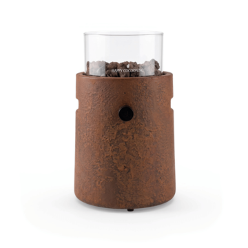 Happy Cocooning Tischfeuer Lumi Cone braun
