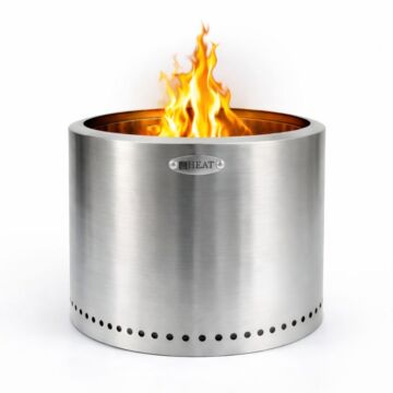 HEAT Rauchfreier Feuerkorb Rokfri Xlarge Edelstahl