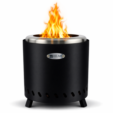 HEAT rauchfreie Feuerstelle Rokfri mittel