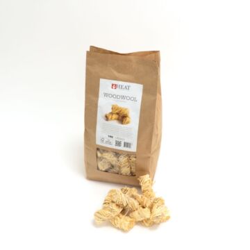 HEAT Holzwolle Anzündspäne 1 kg