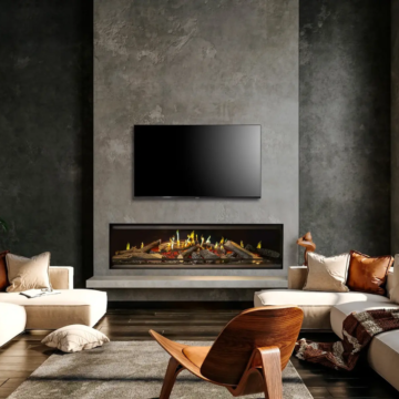 Kalfire E-one 160 Elektrischer Atmosphären-Kamin atmosphärisches Foto