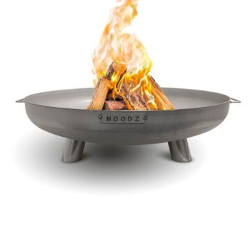 MOODZ Feuerschale Feet & Handle Edelstahl