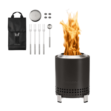 Paketangebot Solo Stove Mesa XL schwarz + Zubehörpaket