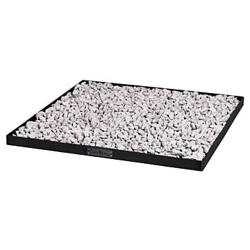 CookKing Quadratische Bodenplatte für Deko-Steine 60x60 cm