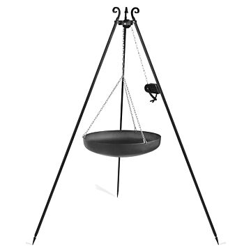 CookKing Dreibein 180 cm mit Wok 60 cm + Rolle CookKing Dreibein 180 cm mit Wok 60 cm + Rolle
