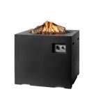 Happy Cocooning Feuertisch quadratisch Lounge & Dining schwarz