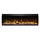 Dimplex Ignite Bold 74" Front Ansicht Produkt Foto rote Flammen