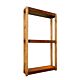 Quoco Holzlagerung Cremagliera Corten (3 Größen)