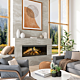 Kalfire E-one 130 Elektrischer Atmosphären-Kamin Bild der Atmosphäre
