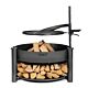 CookKing Feuerschale Montana X mit 60 cm Grillrost producfoto
