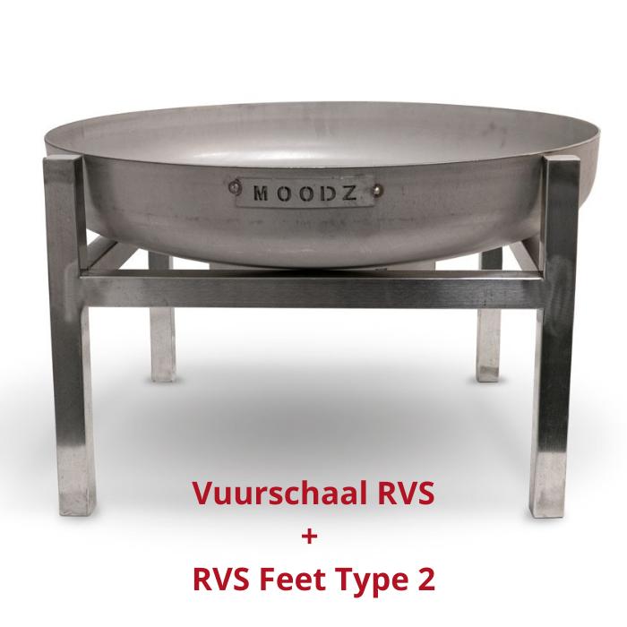 MOODZ EdelStahl Feet Type 2 Ø60