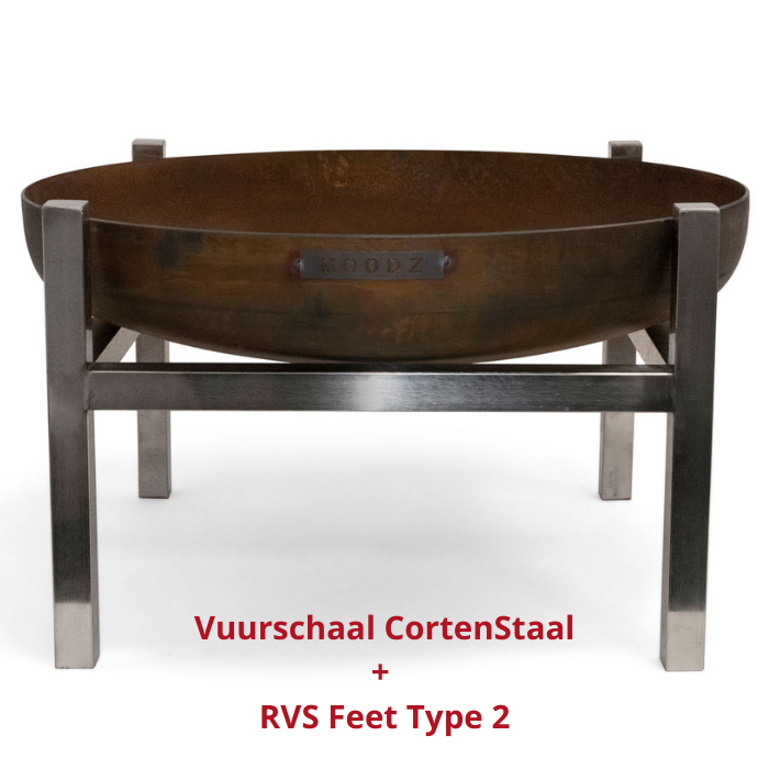 MOODZ EdelStahl Feet Type 2 Ø60