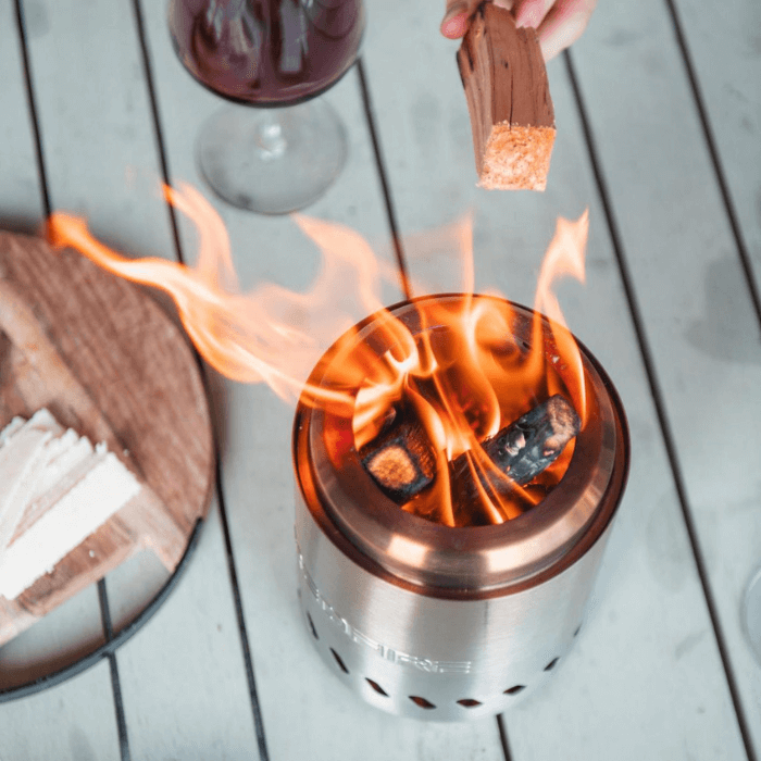 RedFire Volcano Pellet Tischkamin S