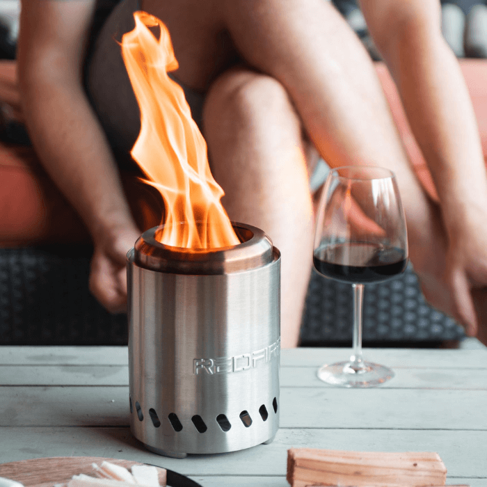 RedFire Volcano Pellet Tischkamin S