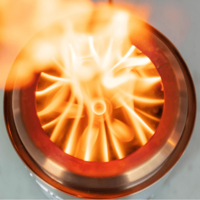 RedFire Volcano Pellet Tischkamin S