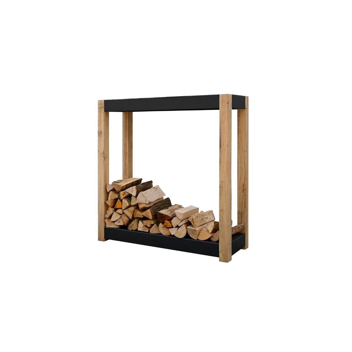 Quoco Holzlagerung Cremagliera Dunkelgrau (3 Größen)
