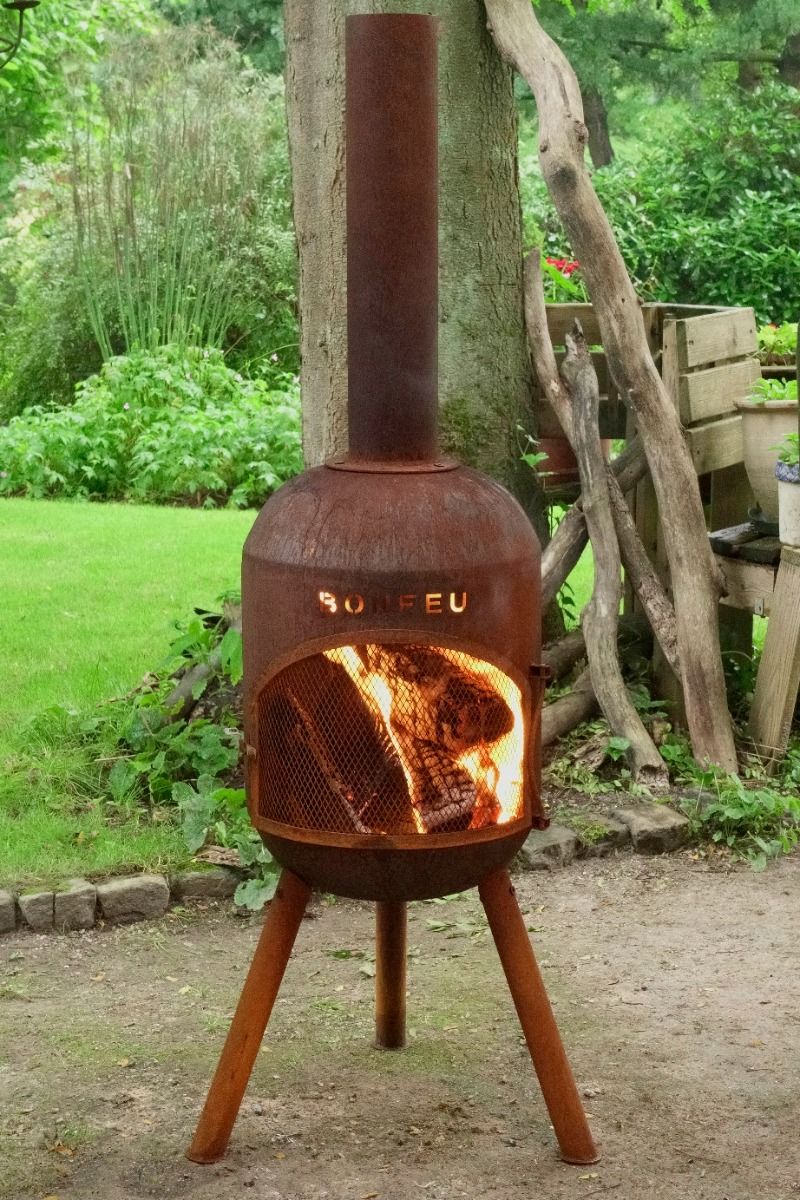 BonFeu BonSolo Rost Terrassenofen