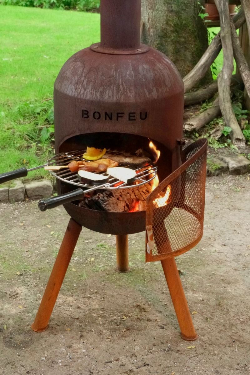BonFeu BonSolo Rost Terrassenofen