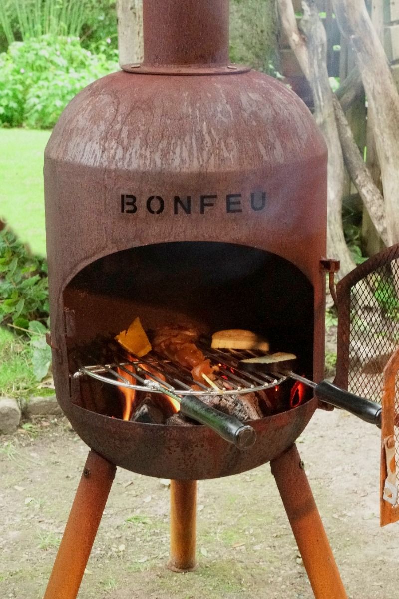 BonFeu BonSolo Rost Terrassenofen