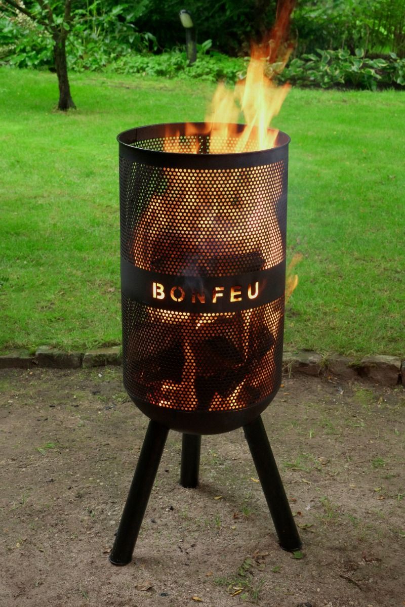 BonFeu BonVes 34 Schwarz Feuerkorb