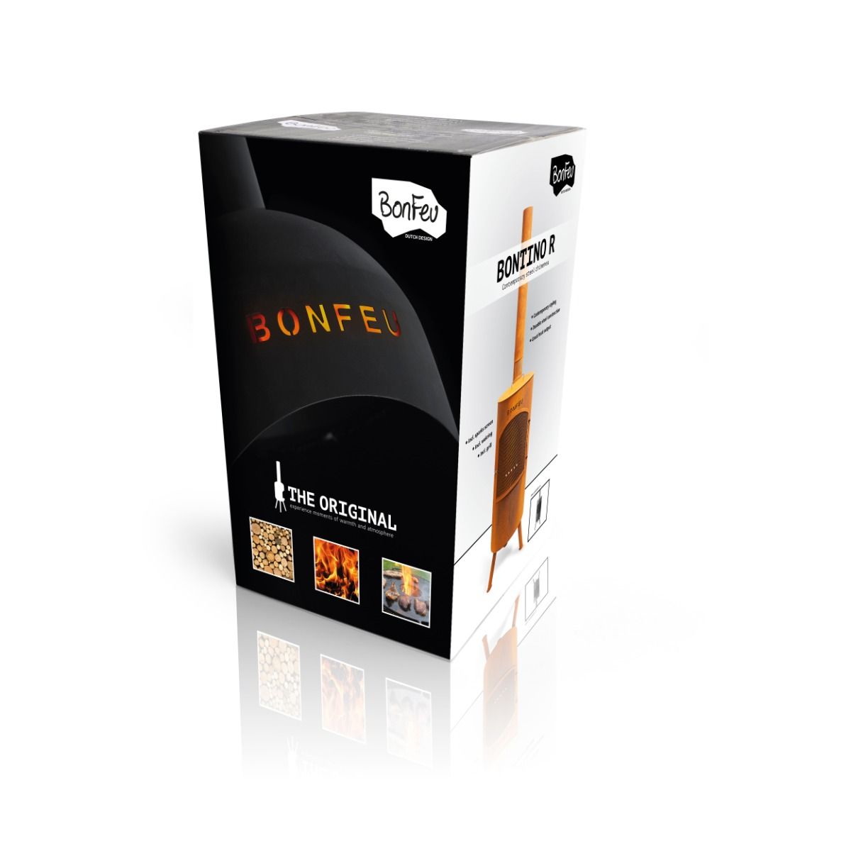 BonFeu Bontino LP Corten Terrassenofen
