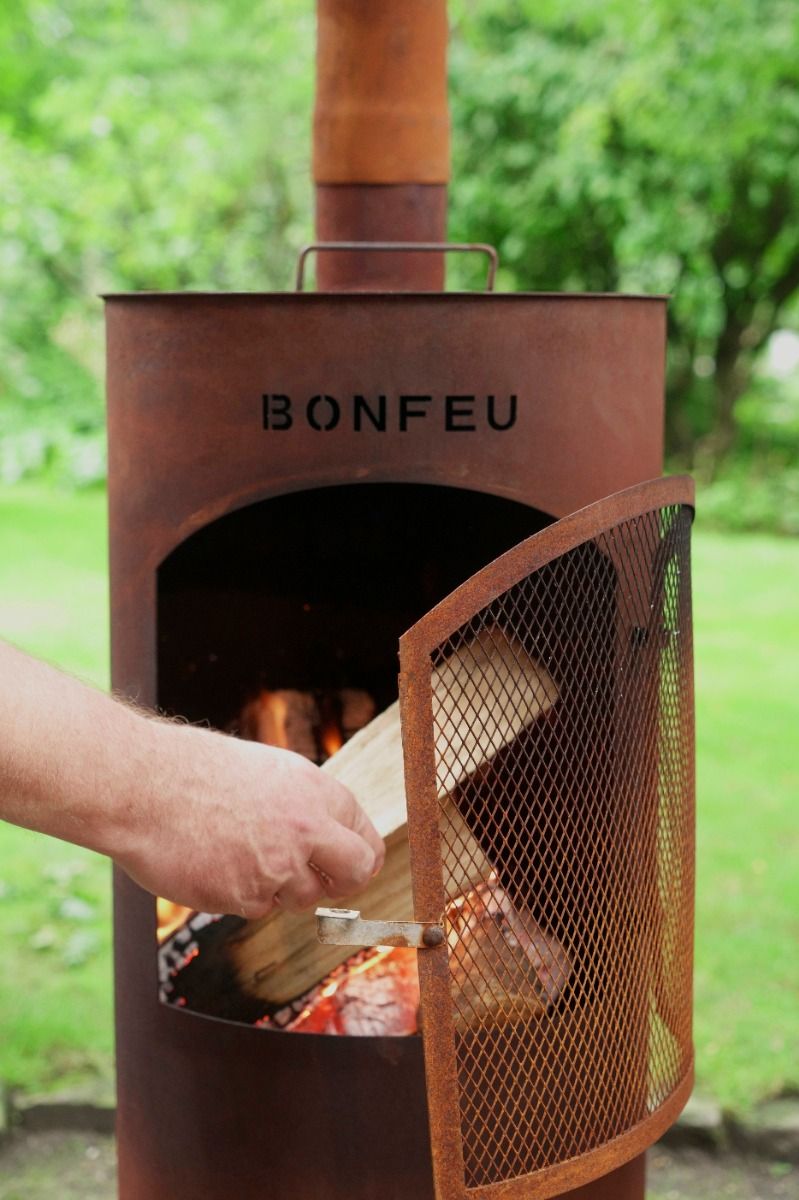 BonFeu Bontino LP Corten Terrassenofen
