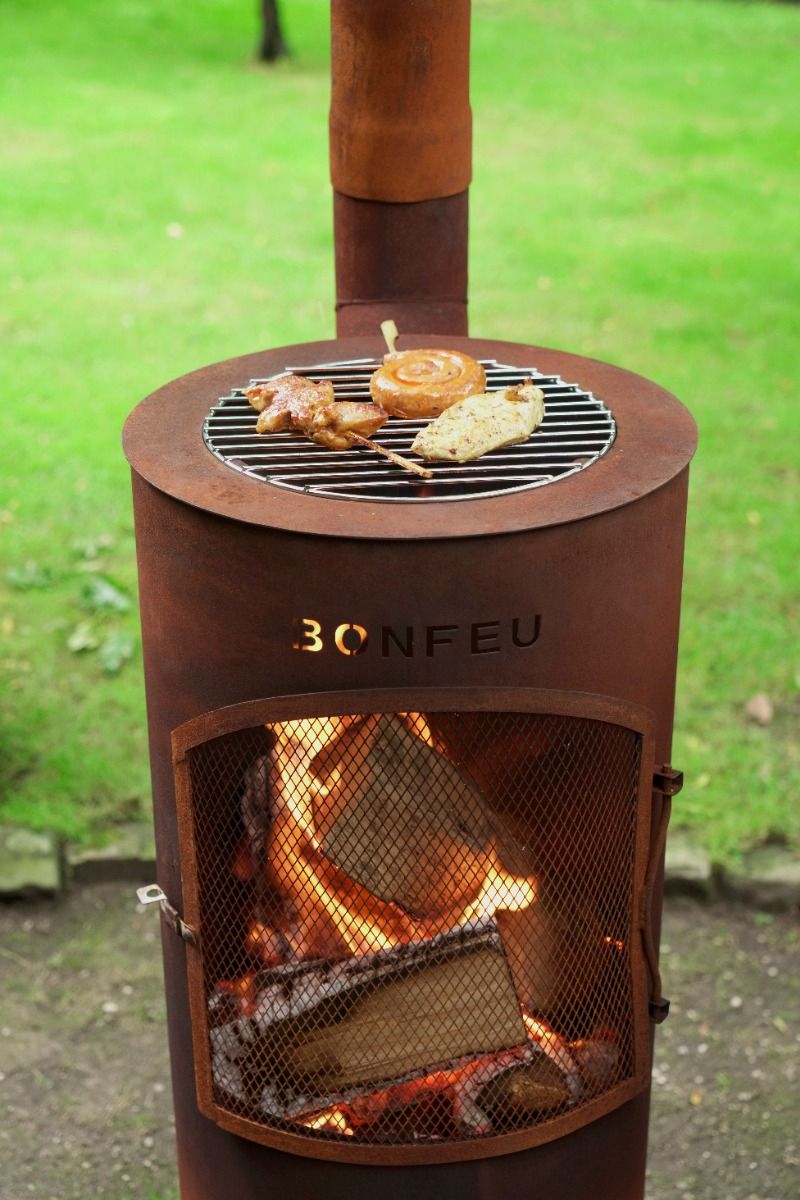 BonFeu Bontino LP Corten Terrassenofen