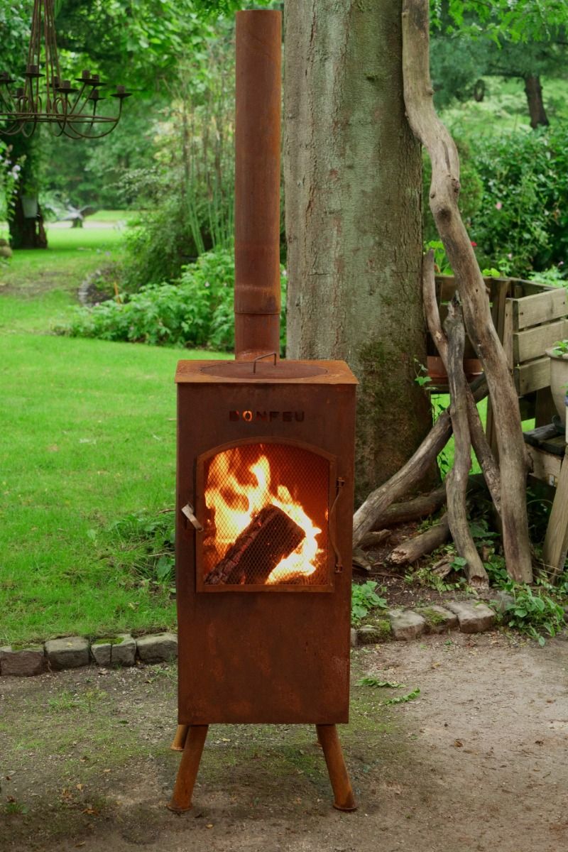 BonFeu Boncarré QLP Corten Terrassenofen
