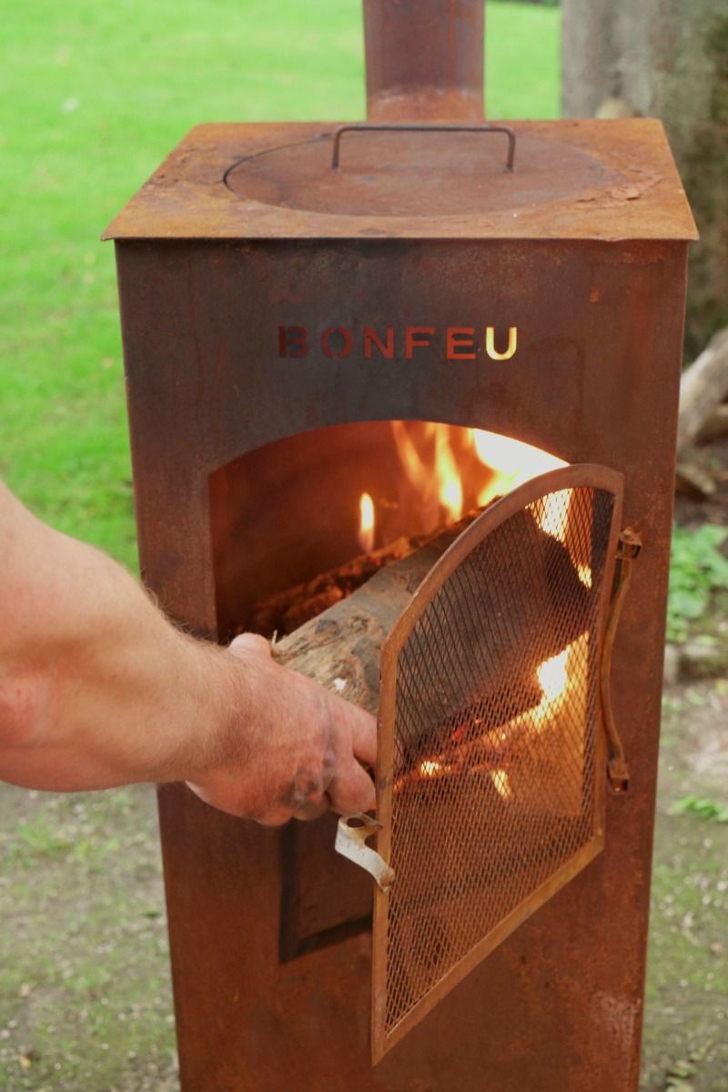 BonFeu Boncarré QLP Rost Terrassenofen