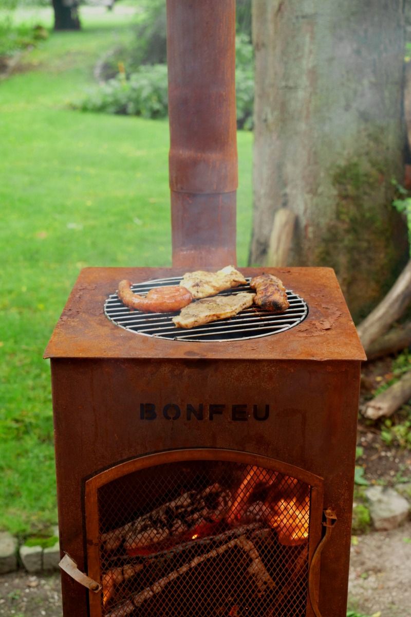 BonFeu Boncarré QLP Corten Terrassenofen