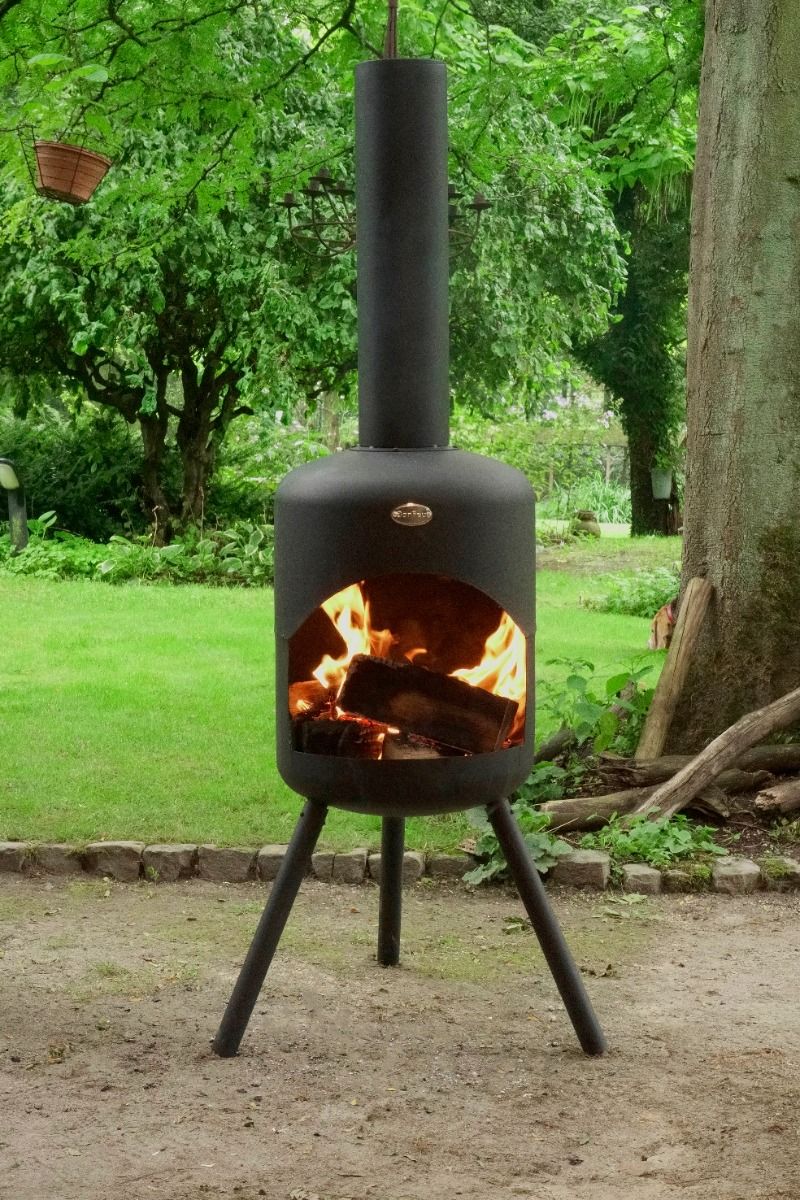 BonFeu BonSelo Schwarz Terrassenöfen