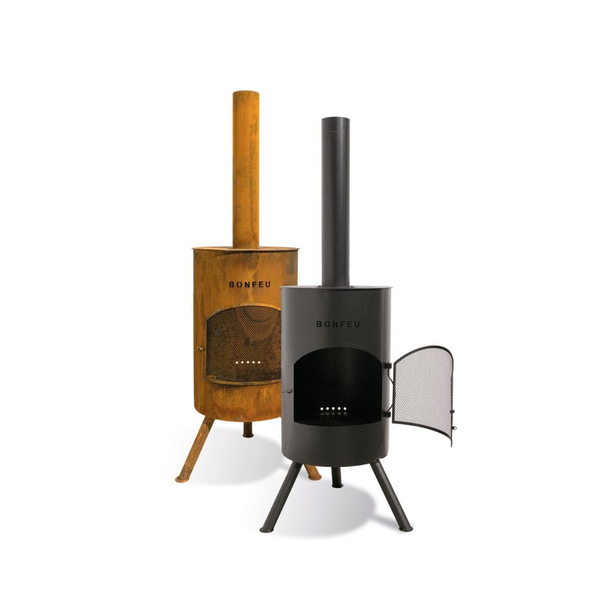 BonFeu Bonton 40 Schwarz Terrassenöfen