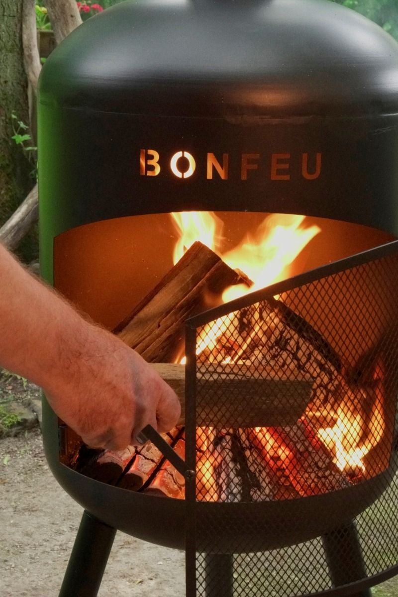 BonFeu BonBono Schwarz Terrassenofen BonFeu BonBono Schwarz Terrassenofen