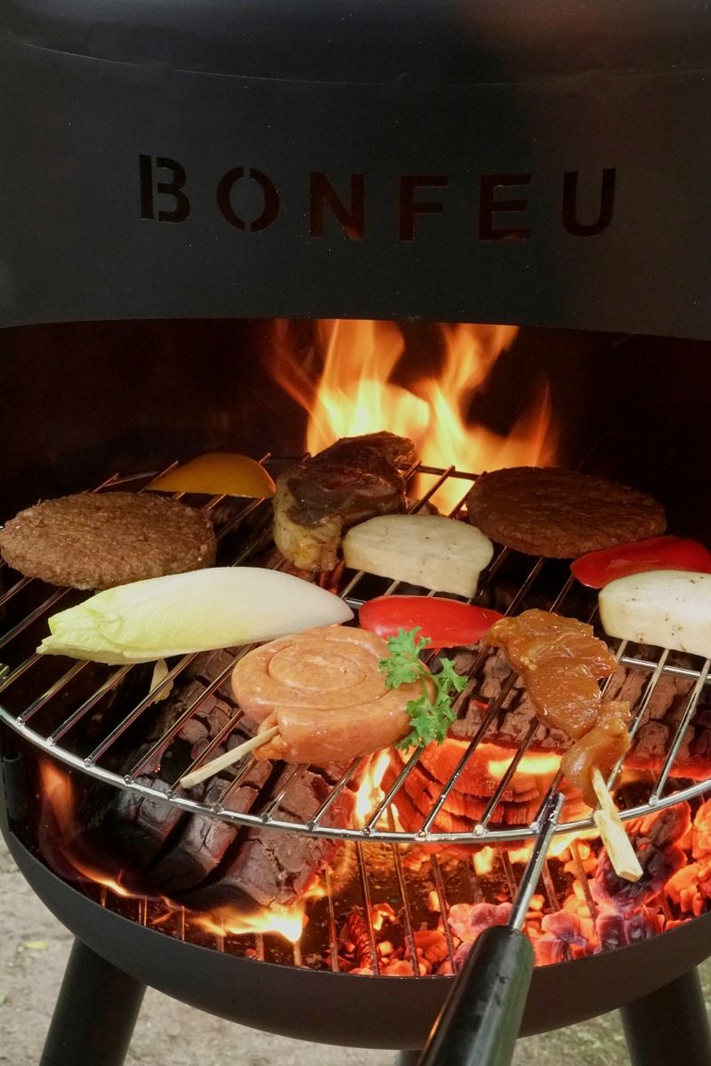 BonFeu BonBono Schwarz Terrassenofen BonFeu BonBono Schwarz Terrassenofen