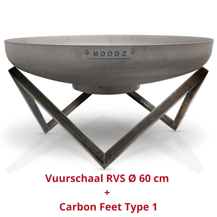 MOODZ Carbon Feet Type 1 Ø60