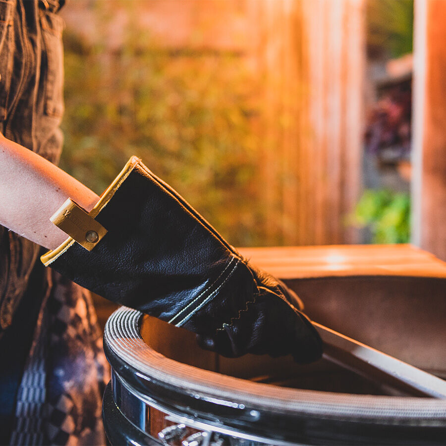 YAKINIKU Luxuriöse Lederhandschuhe