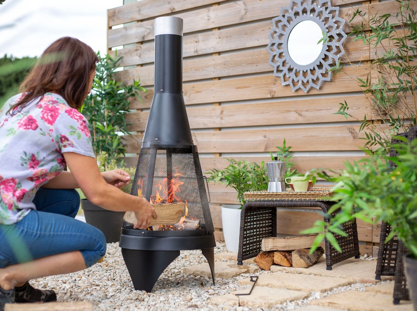 La Hacienda Colorado Mesh Terrassenofen 125