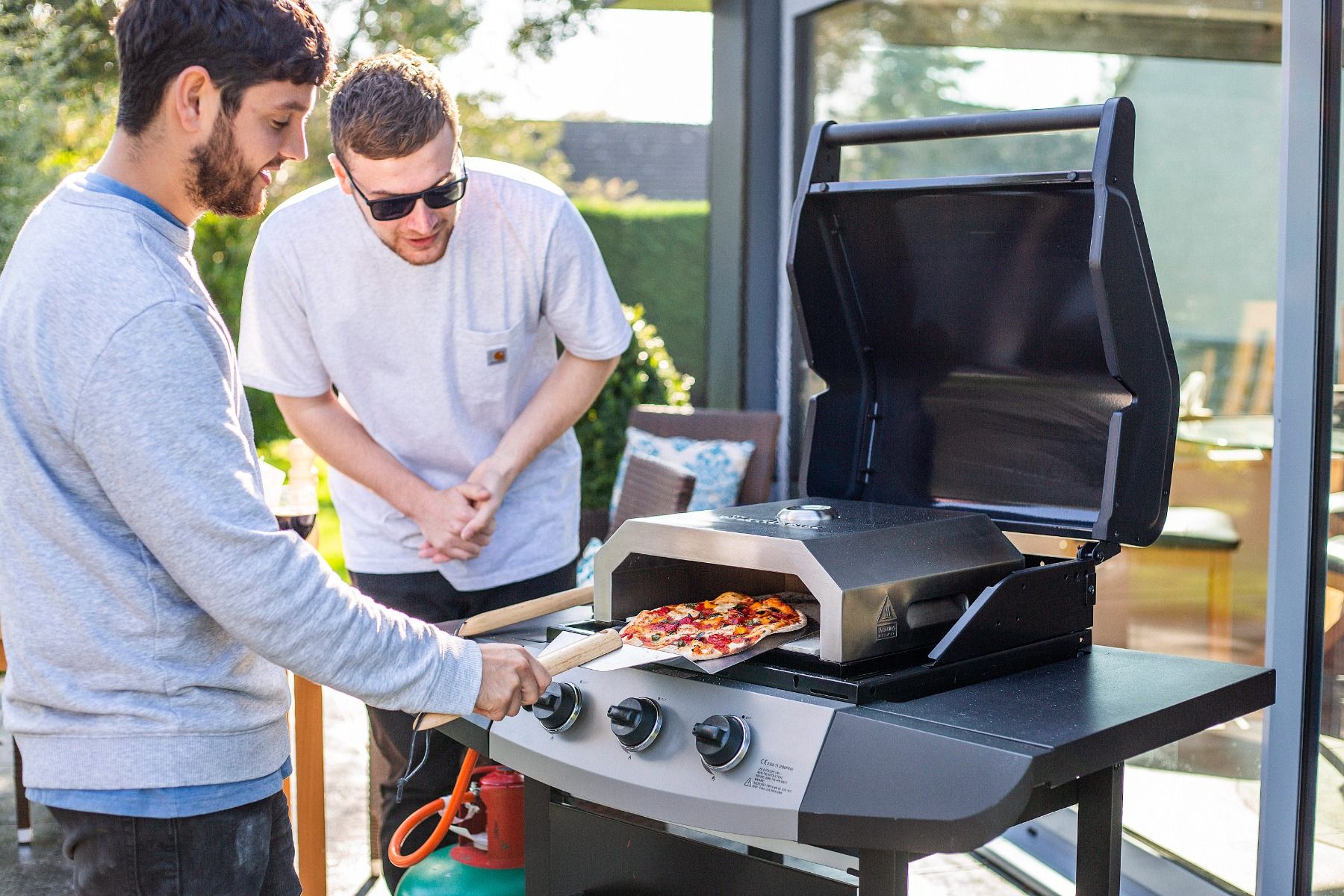 La Hacienda Firebox BBQ Pizzaofen (Edelstahl)