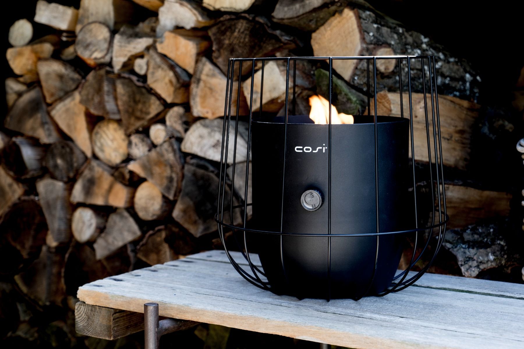 Cosiscoop Basket Schwarz Gaslaterne
