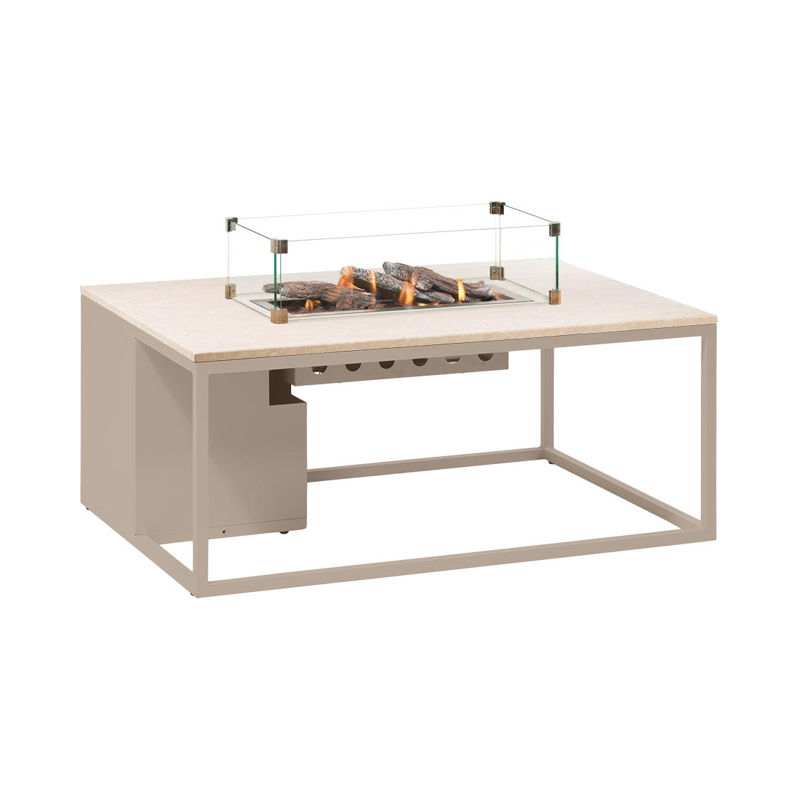 Cosi Feuertisch Cosiloft 120 Sandy Beige / Stone