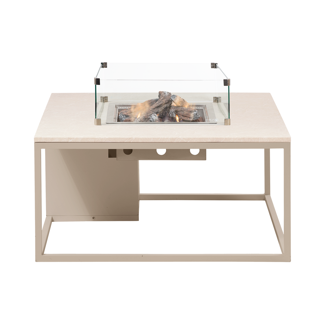 Cosi Feuertisch Cosiloft 100 Sandy Beige / Stone