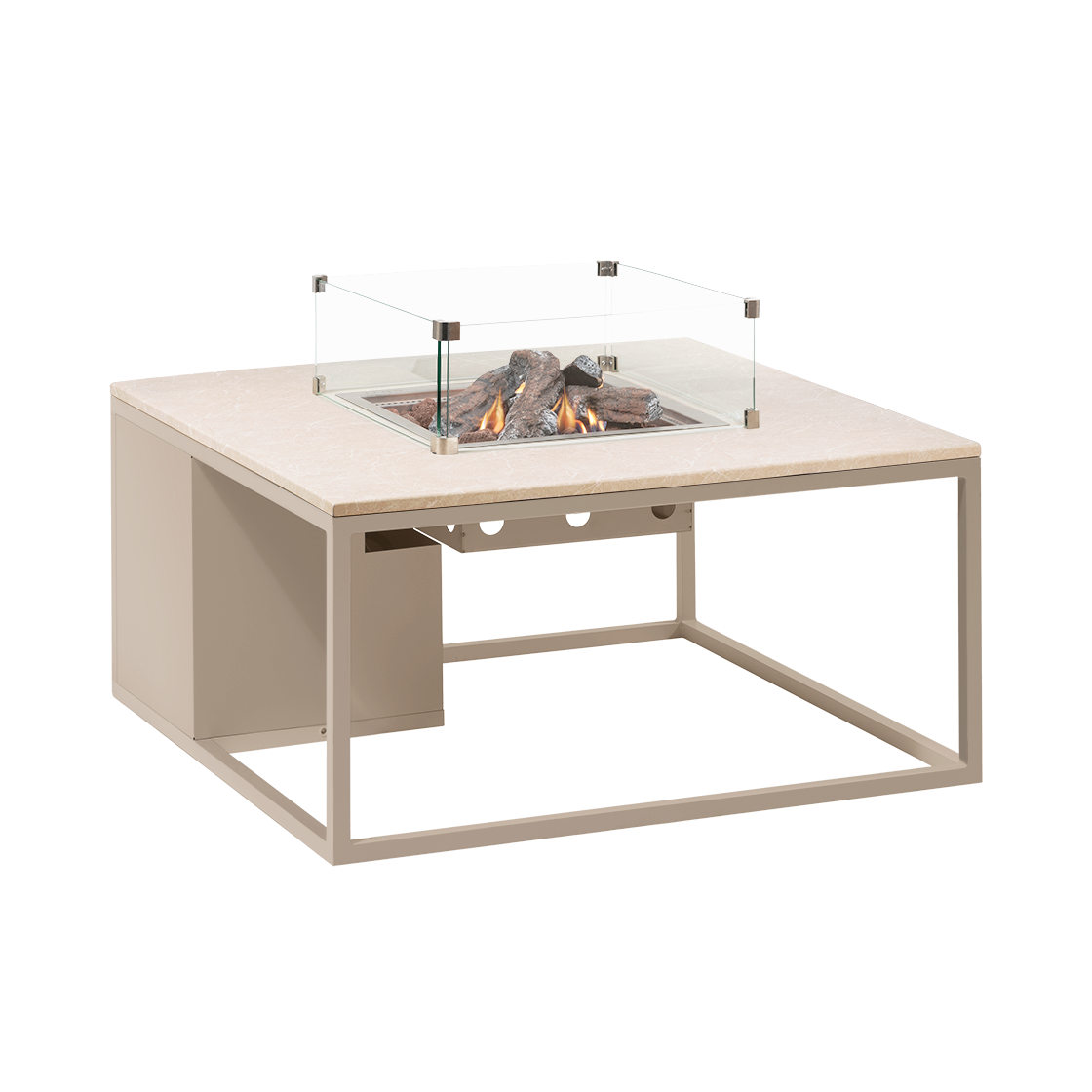 Cosi Feuertisch Cosiloft 100 Sandy Beige / Stone