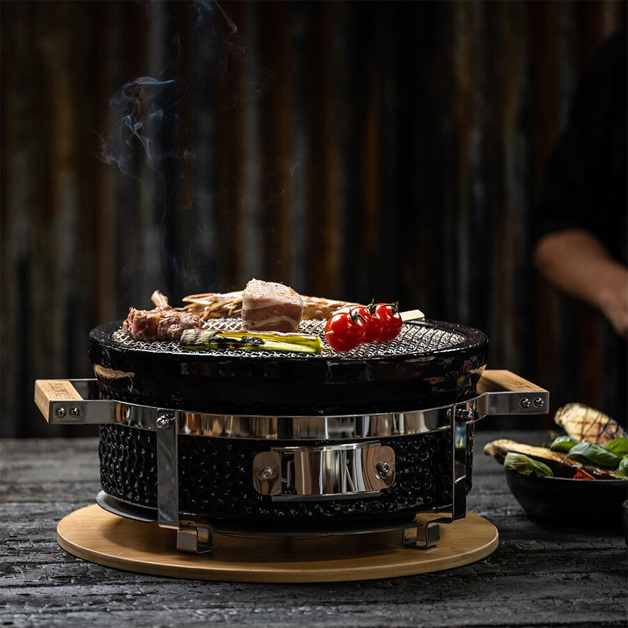 YAKINIKU Einweggitter für Shichirin MEDIUM rund (10 Stück)