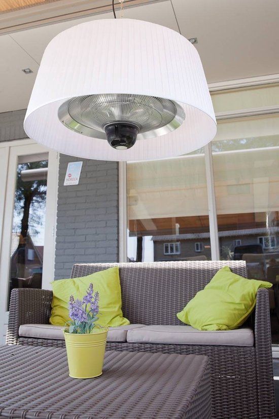 Sunred Artix Hängende Terrassenheizung 1800 Weiß